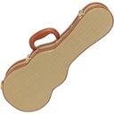 Kinsman DLX Wooden Ukulele Case - Soprano