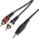 Kinsman Standard Connector Stereo To 2 X Phono Plugs