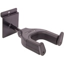 Kinsman Auto Lock Slatwall Guitar Hanger Black - Short