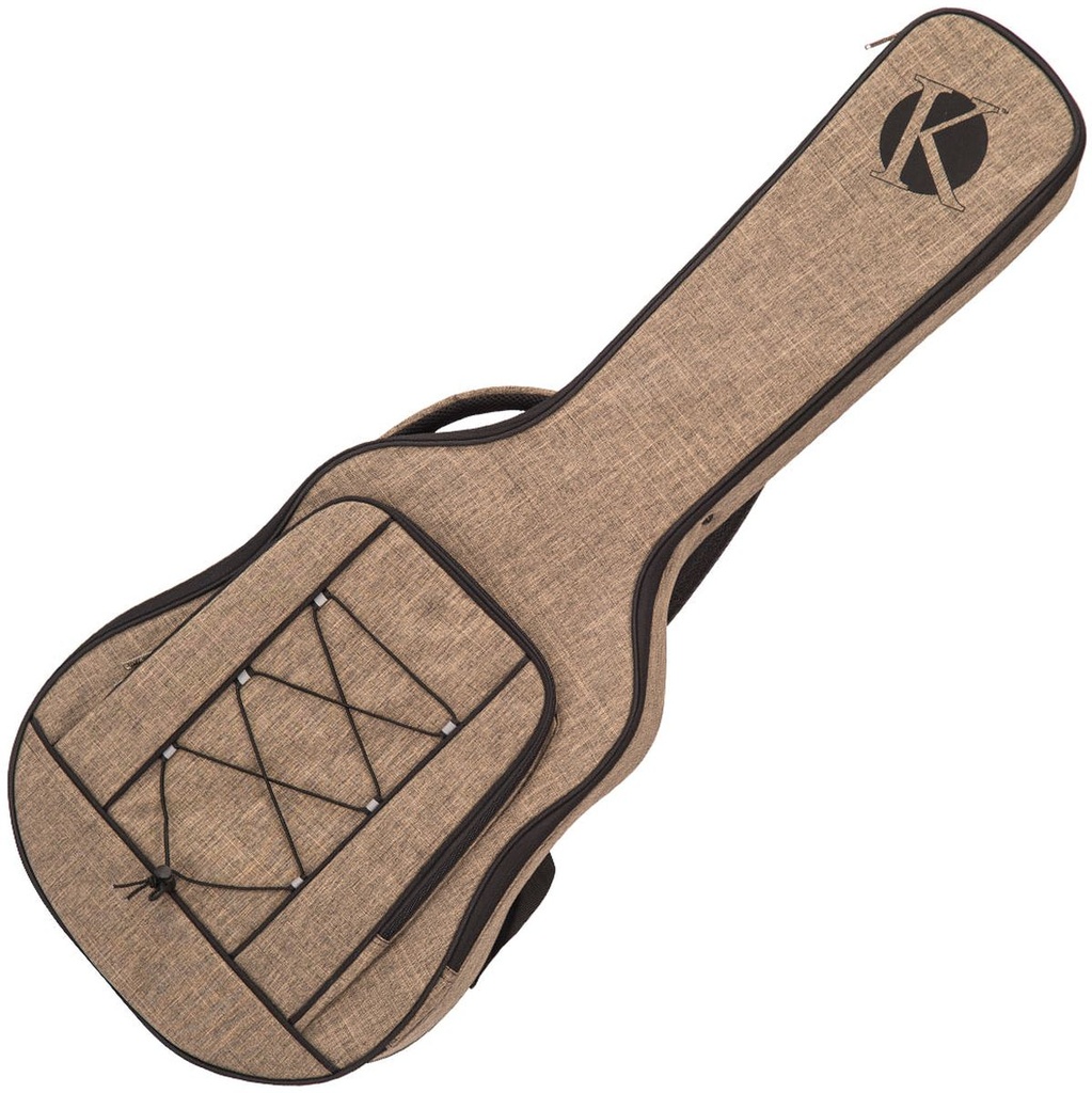 Kinsman Ultima Guitar Bag - Dreadnought - Brown