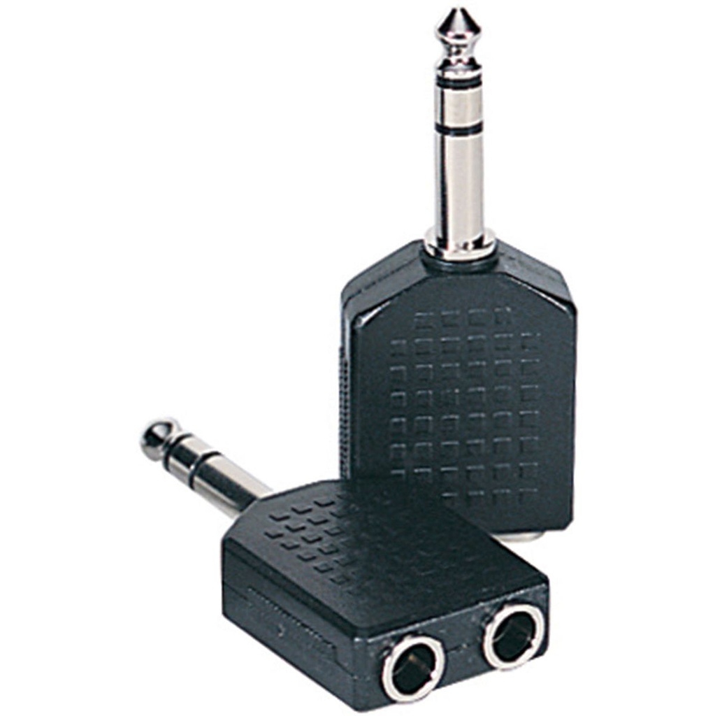 Kinsman 2x6.3mm Stereo Socket-TO6.3mm Plug