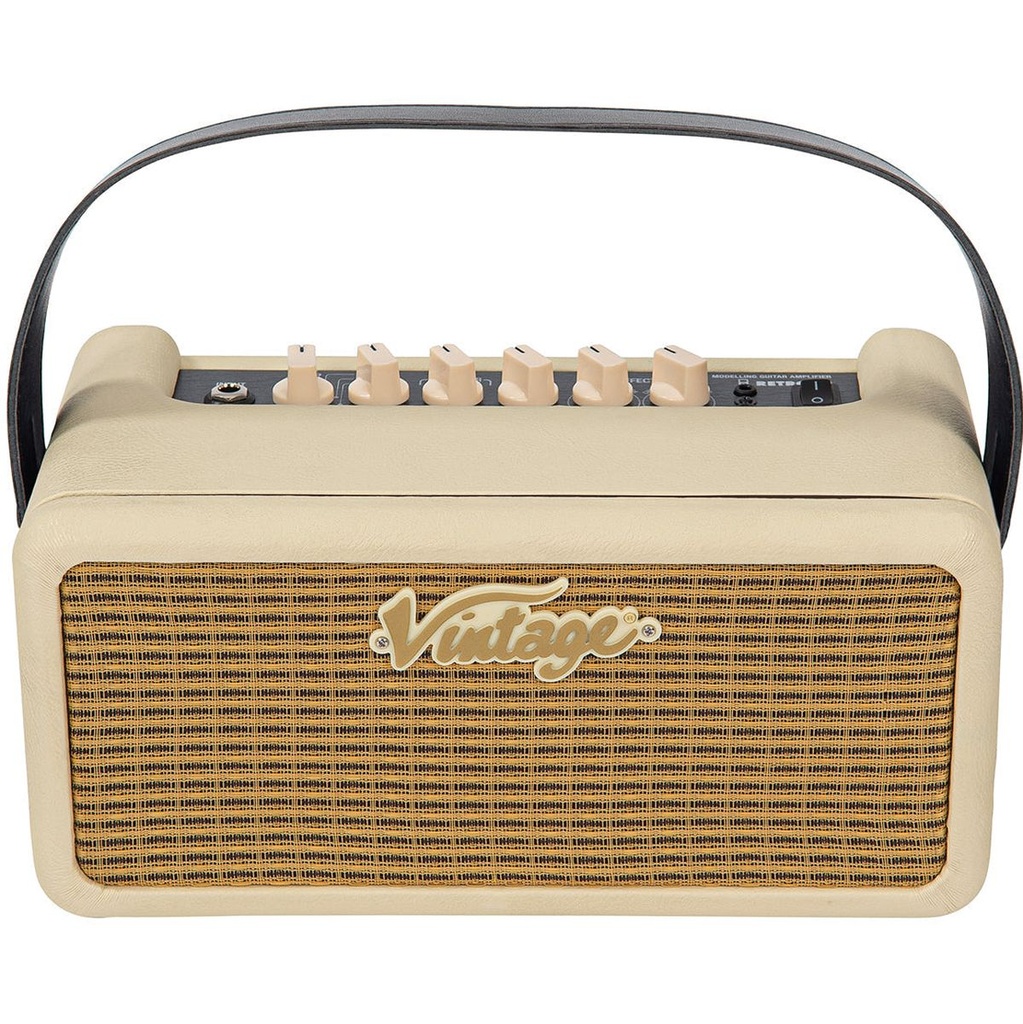 Kinsman Vintage Retro 15 Amplifier w/ DSP - Vintage White