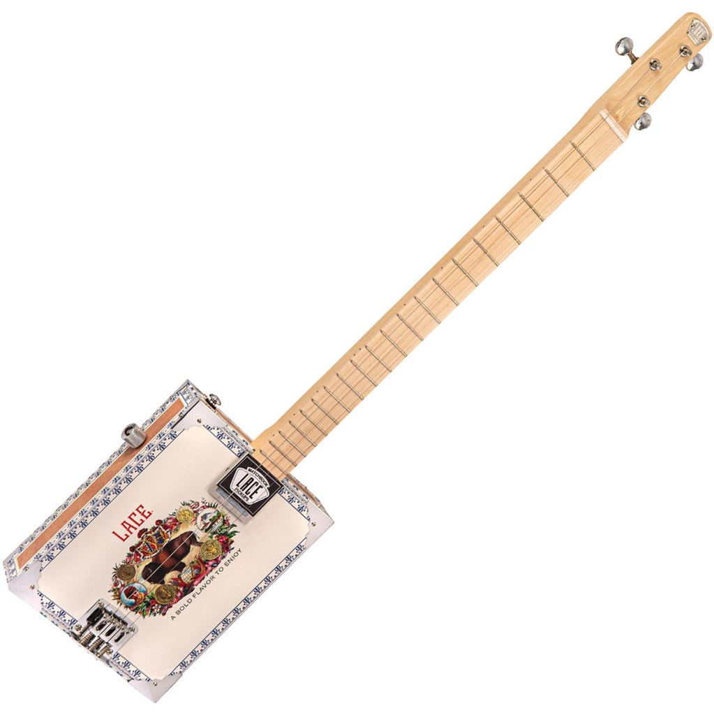 Lace Electric Cigar Box Guitar - Buffalo Bill - 3 String