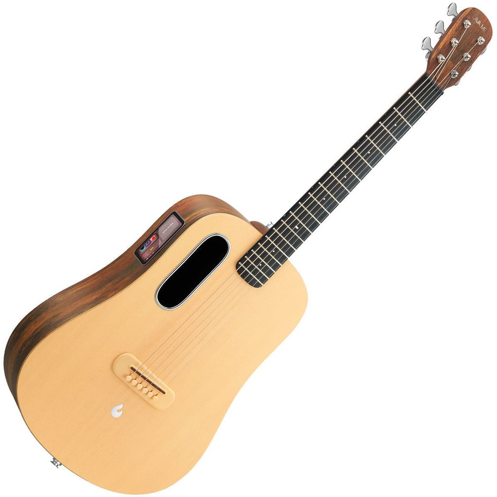 LAVA MUSIC ME4 Spruce - 36 Woodgrain Brown And Burlywood - Lite Bag