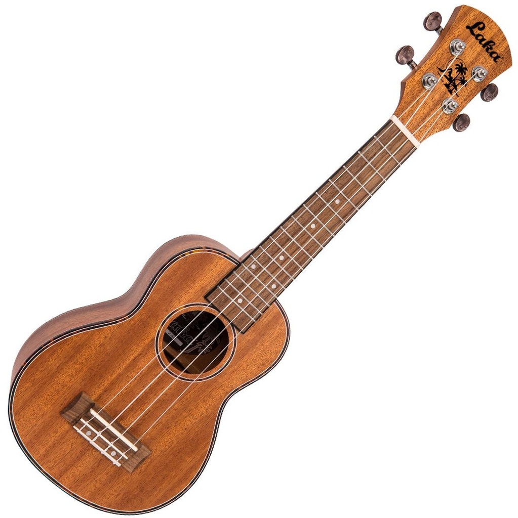 Laka Mahogany Deluxe Series Ukulele &amp;amp; Bag - Soprano
