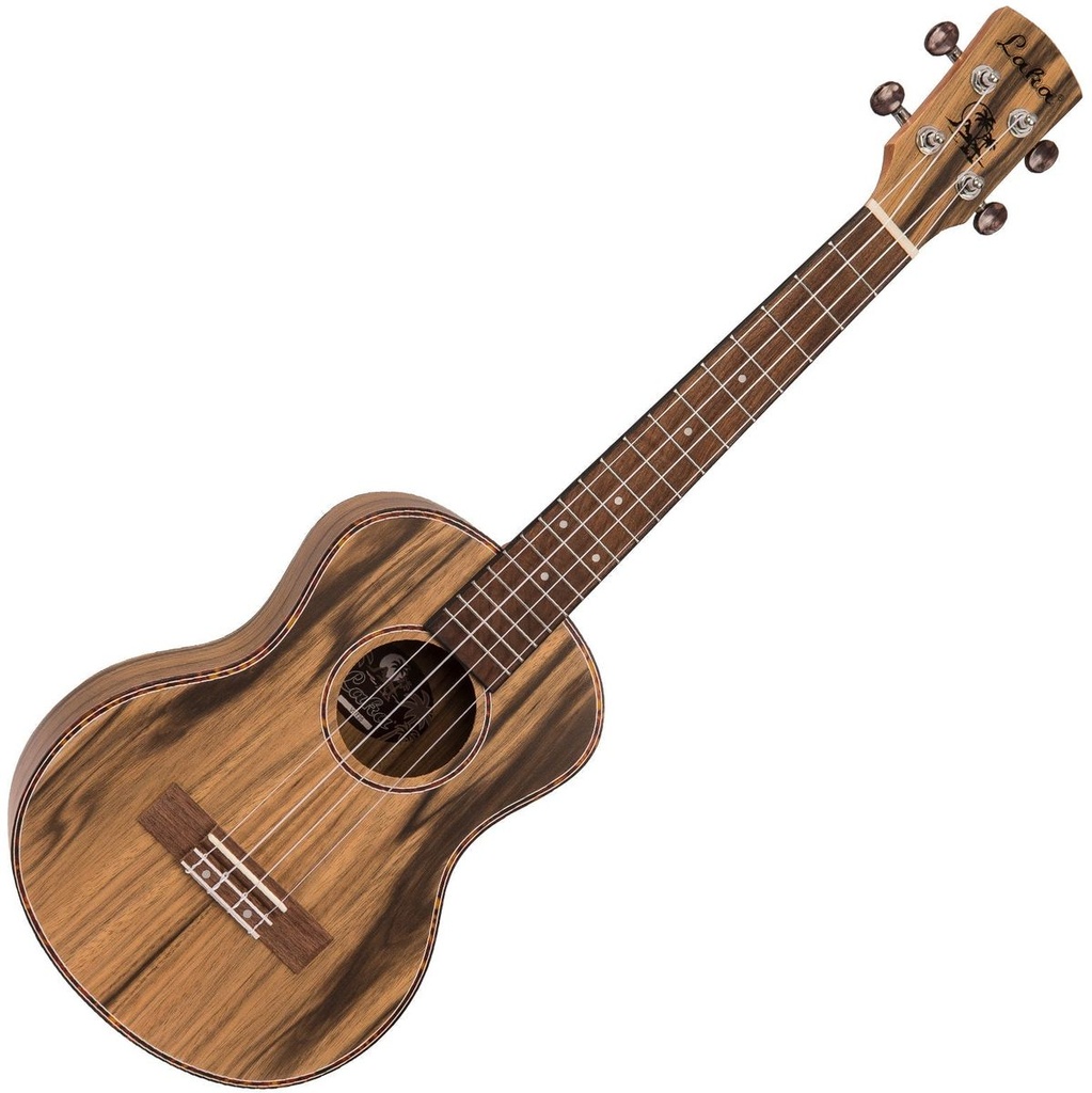 Laka Walnut Series Ukulele &amp;amp; Bag - Tenor