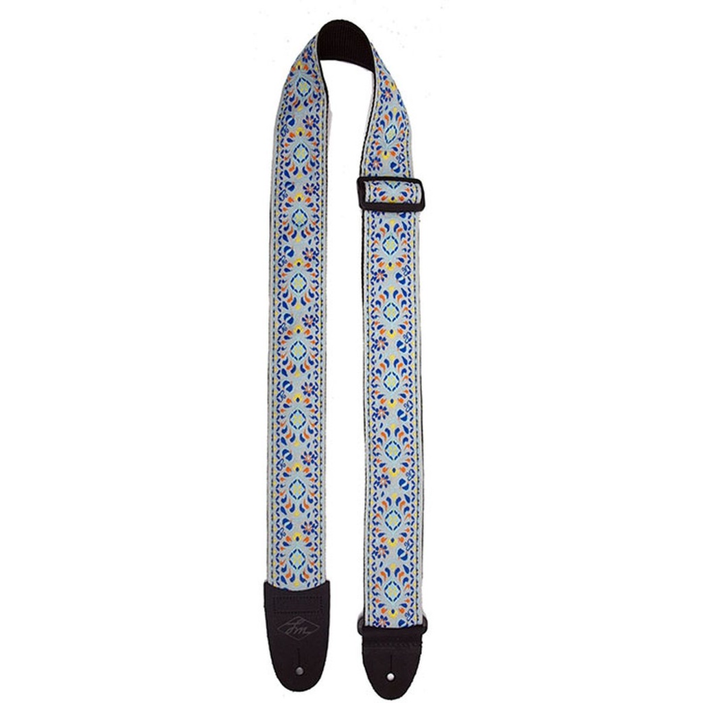 LM Products Retro Indie Blue Jacquard