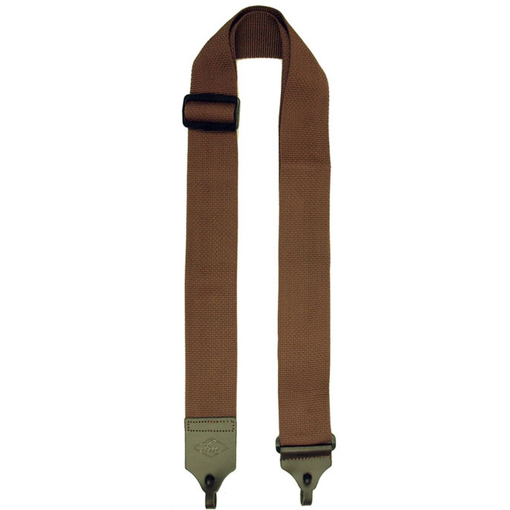 LM Products Banjo Brown 2 inch Poly Strap
