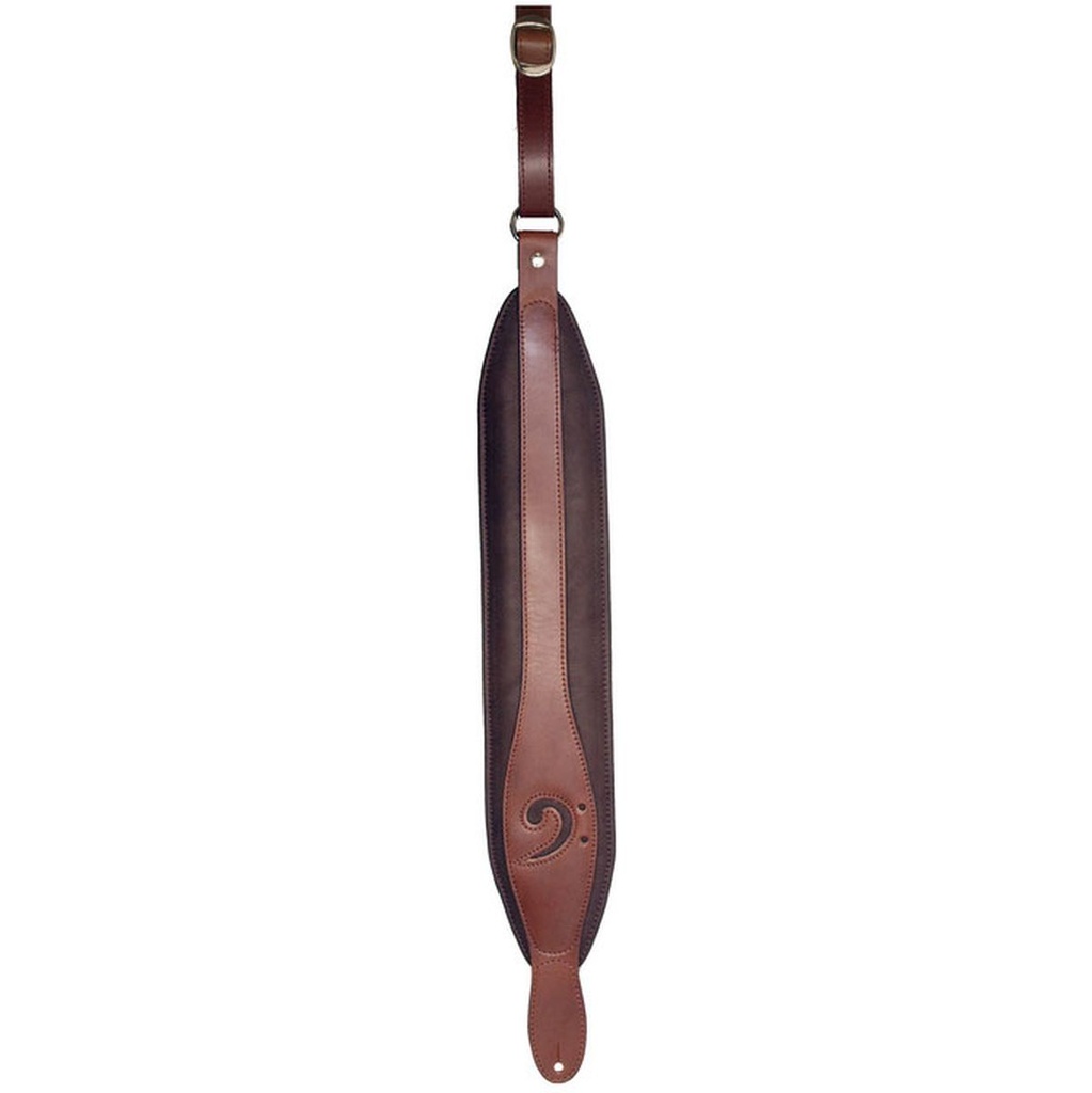 LM Products Bass Straps Xclef Brown 3.5 inch Latigo