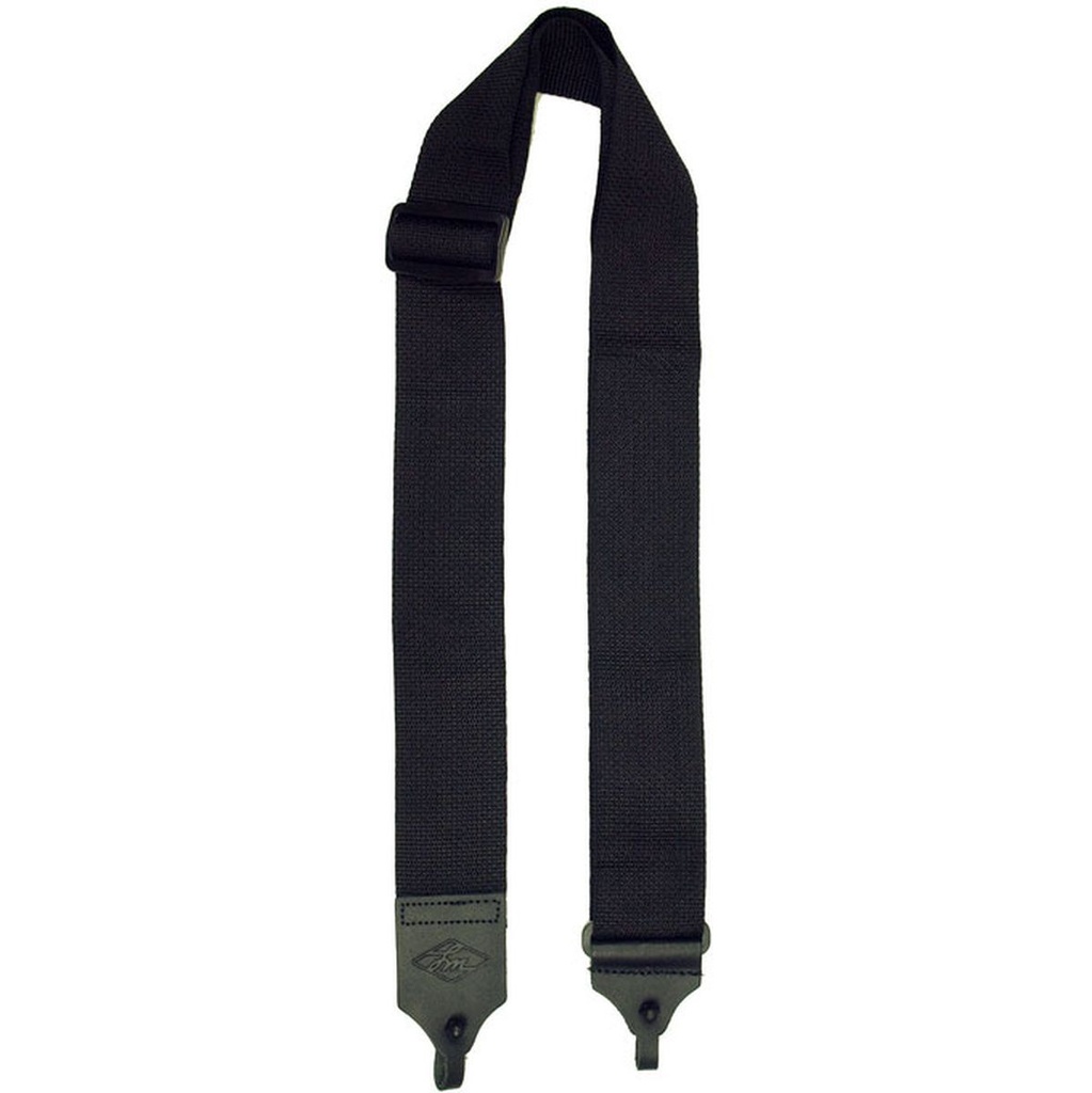 LM Products Banjo Black 2 inch Poly Strap