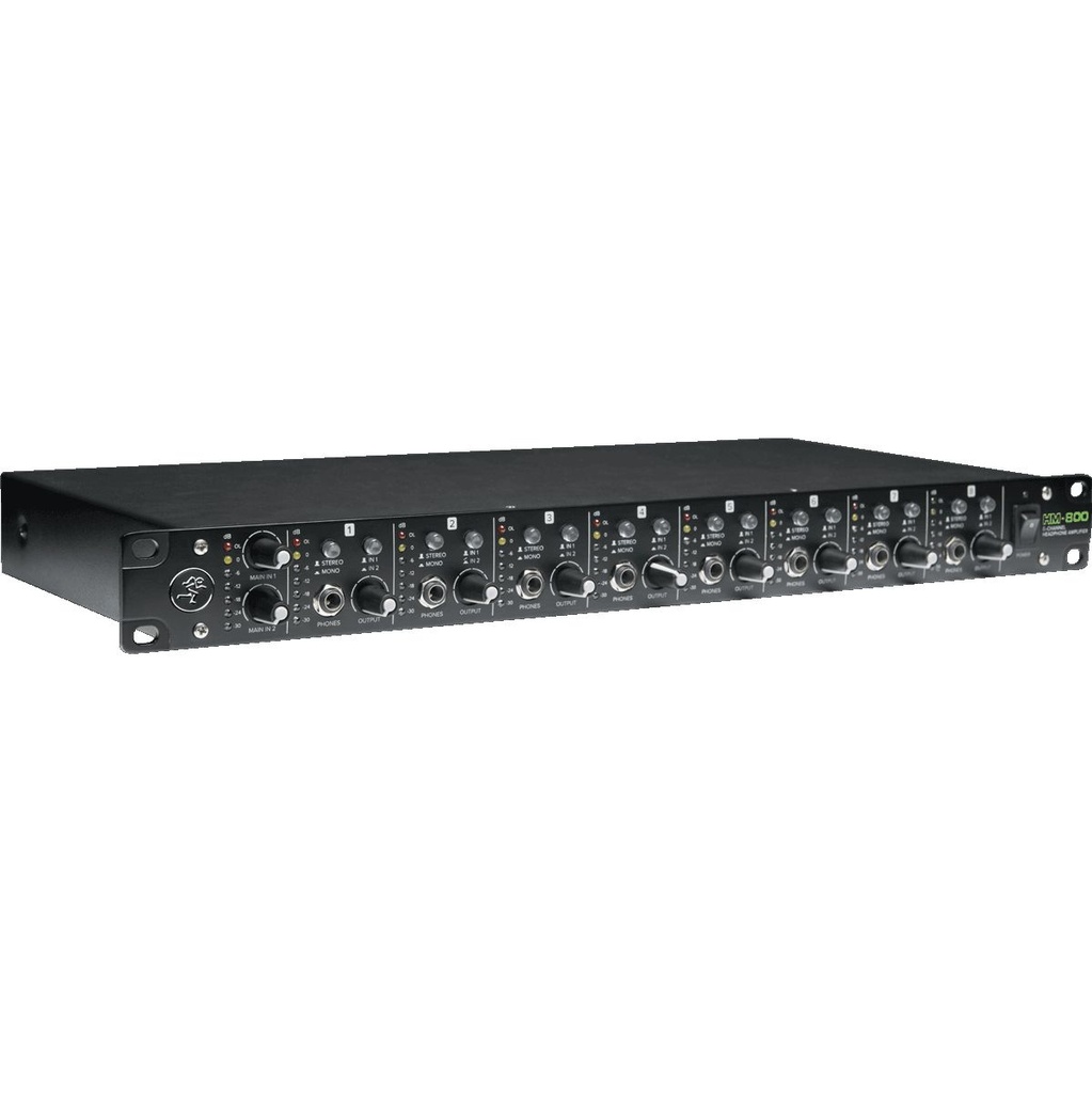Mackie HM-800 Hoofdtelefoonversterker 8 Channels