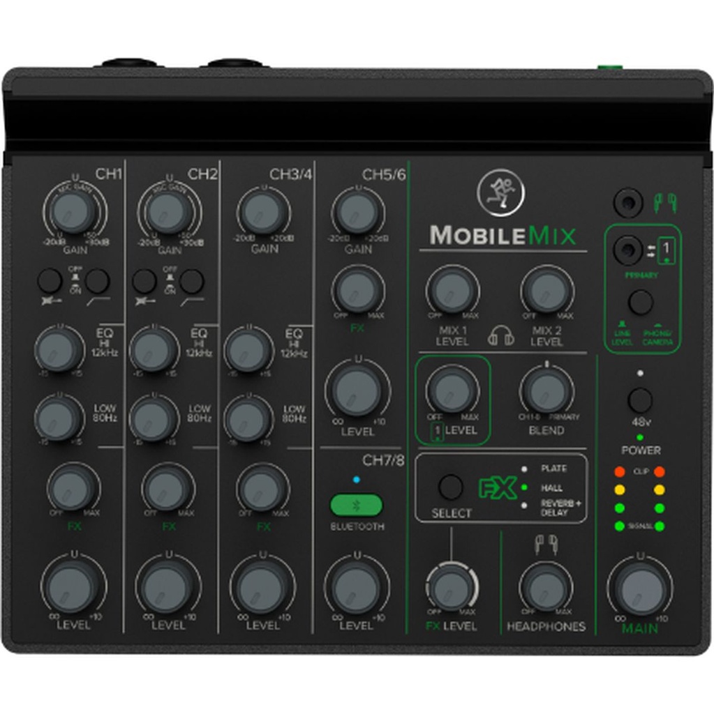 Mackie 8-Channel USB-Powerable Mixer For A/V Production Live Sound &amp;amp; Streaming