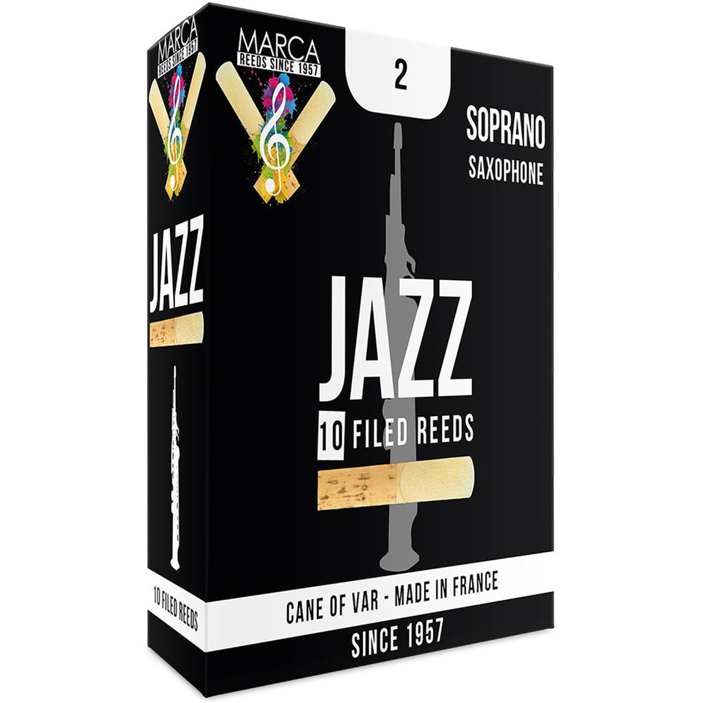 MARCA Reed Saxophone Soprano Jazz - Filed 2 - PK Of 10