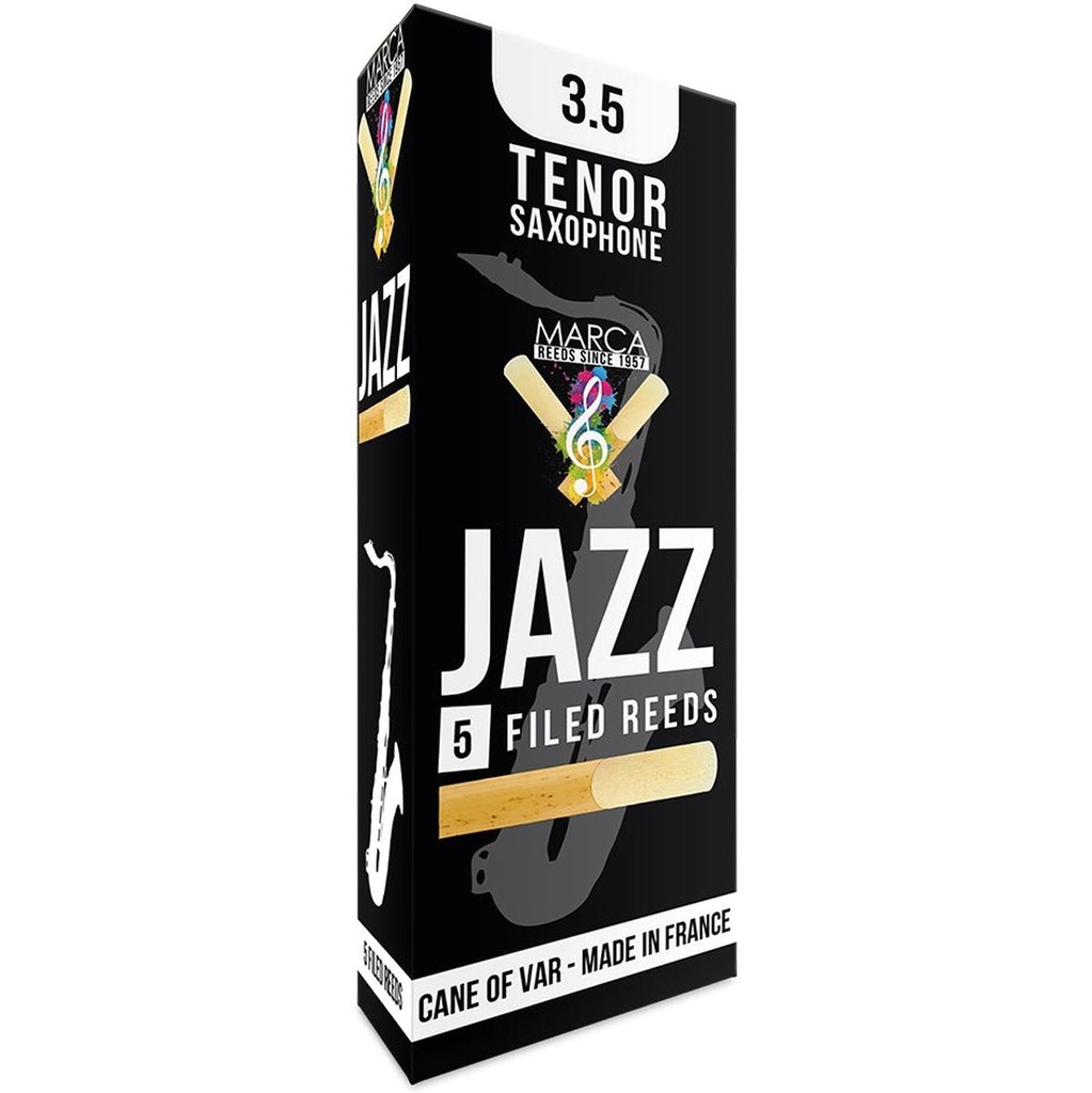 MARCA Reed Saxophone Tenor Jazz - Filed 3.5 - PK Of 5