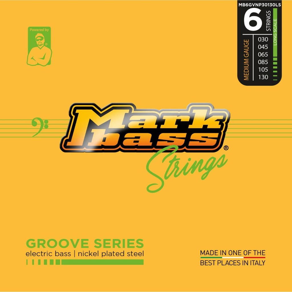 Markbass Strings Groove Series Strings 8 030 045 065 085 105 130 MB6GVNP30130LS