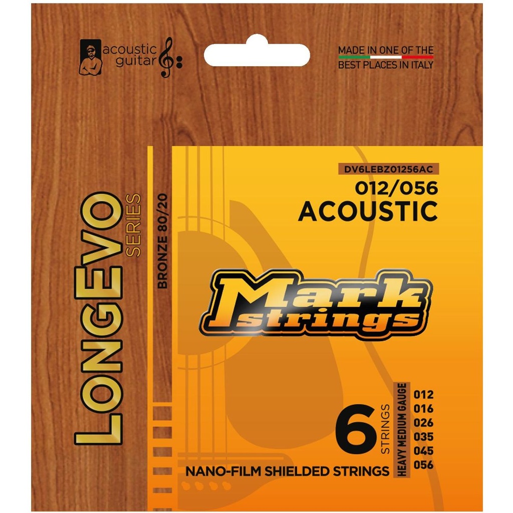 Markbass Longevo Acoustic 80/20 5 - 012 016 026 035 045 056