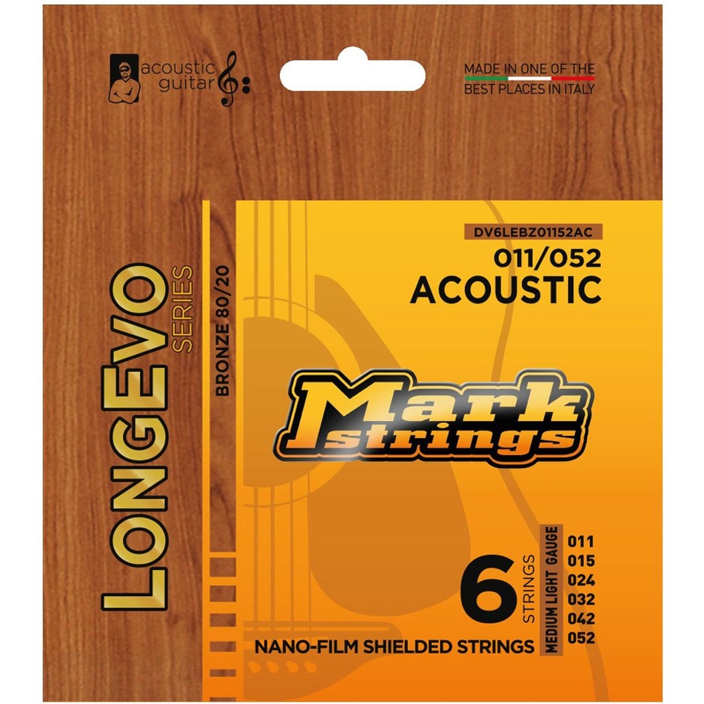 Markbass Longevo Acoustic 80/20 3 - 011 015 024 032 042 052