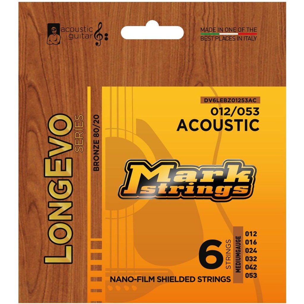 Markbass Longevo Acoustic 80/20 4 - 012 016 024 032 042 053
