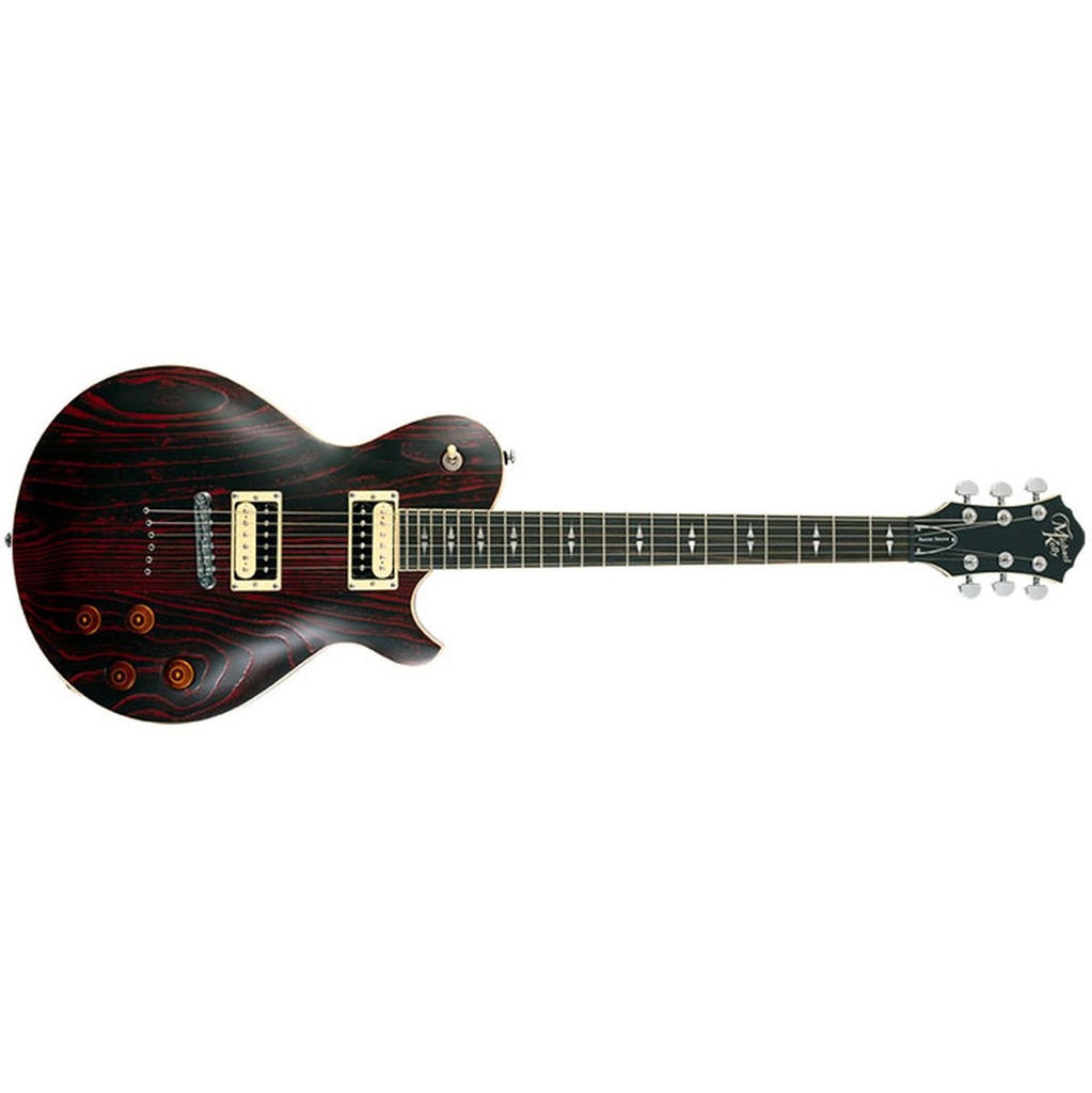 Michael Kelly Ele Gtr Patriot Decree Open Pore Trans Red EbonyFB