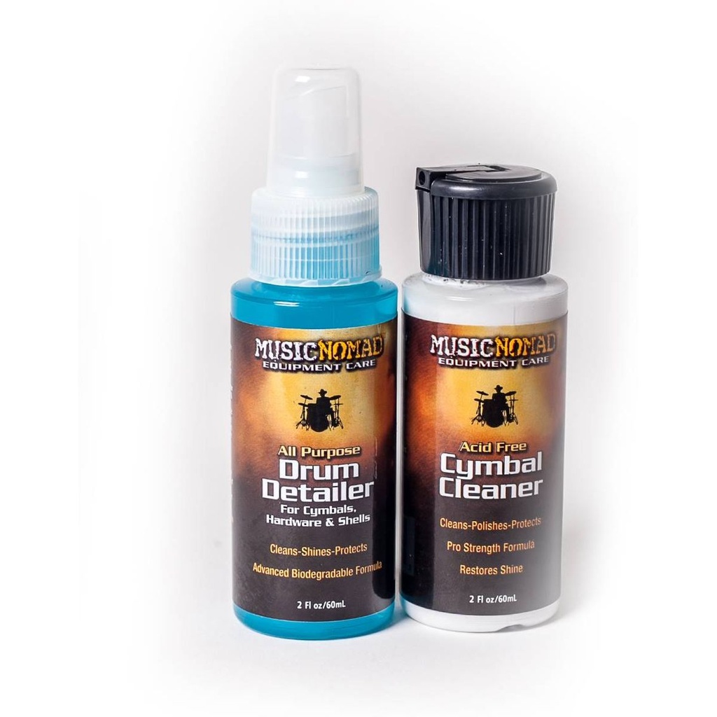 MusicNomad Drum &amp;amp; Cymbal Cleaner Pack - MN117