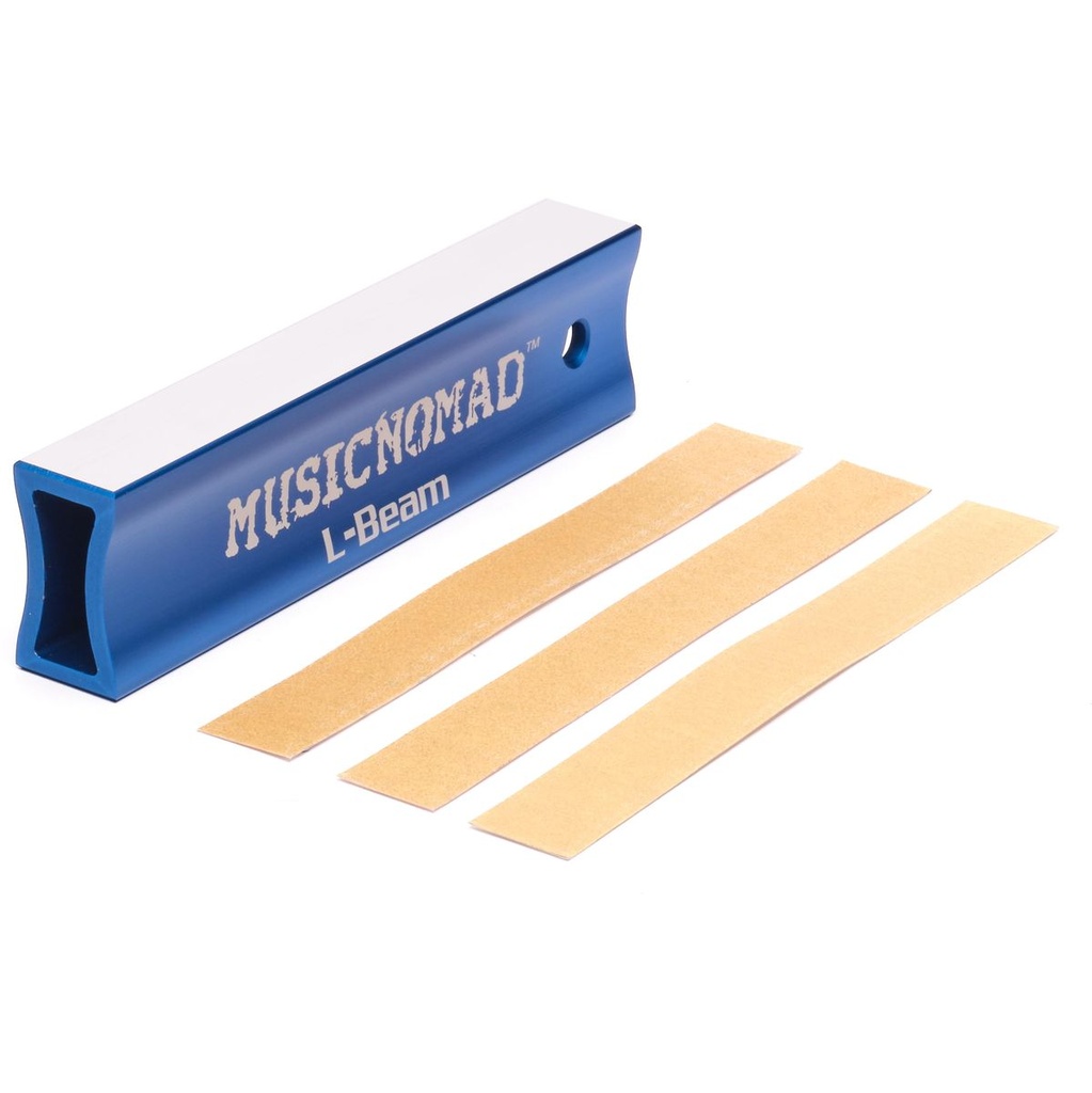 MusicNomad Fret Leveler - Leveling (L-Beam) 7