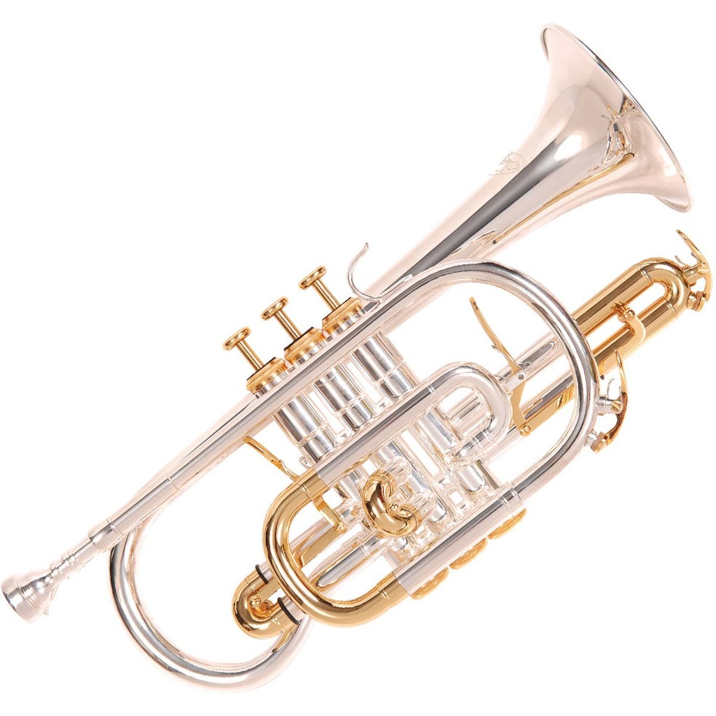 Odyssey Premiere Silver Plated Cornet Wcase & DW MP