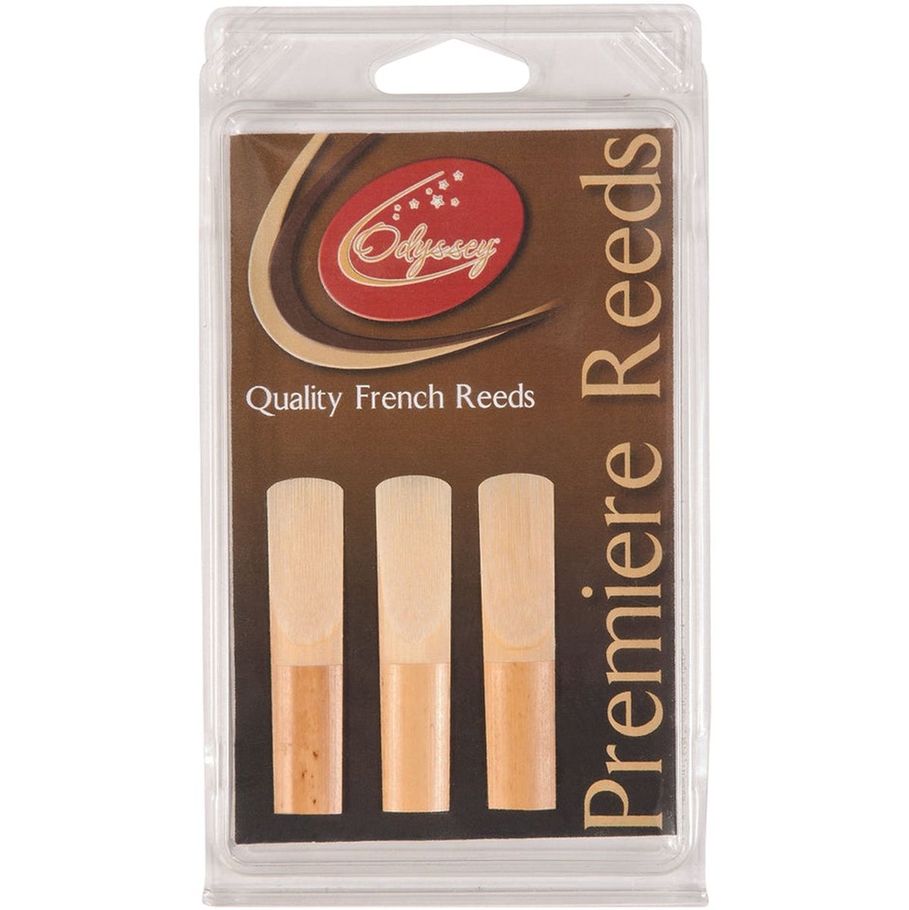 Odyssey Premiere Clarinet Reeds 1.5 - PK Of 3