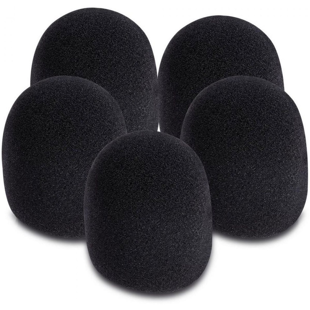 OnStage Microphone Windsreen - Black Pack Of 5