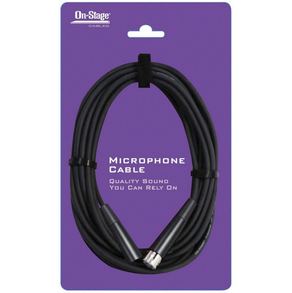 OnStage Microphone Cable - 20FT6M