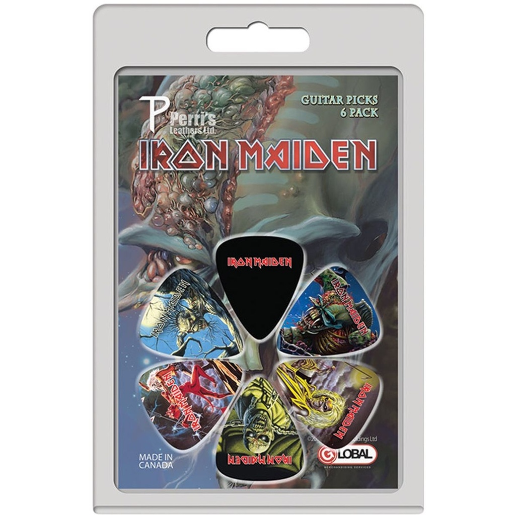 Perris 6 Pack Iron Maiden Picks Killers