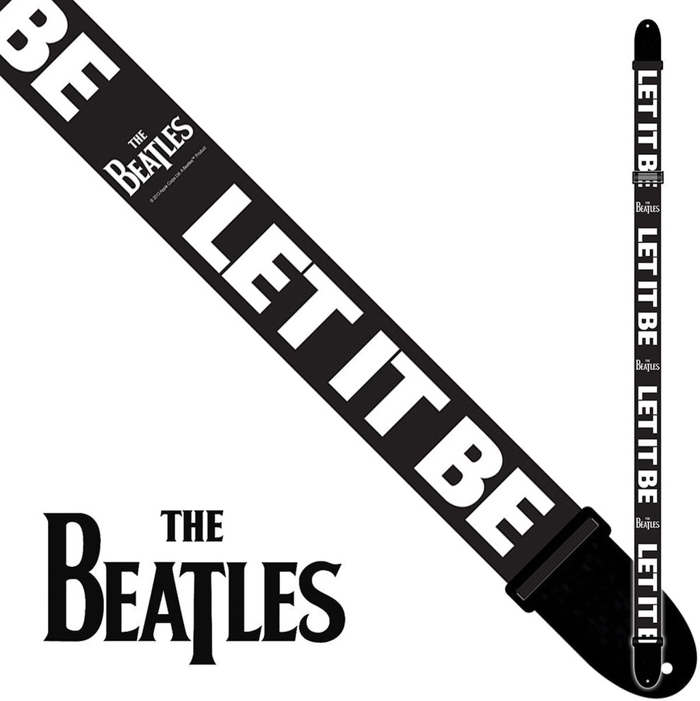 Perris 6084 The Beatles 2inch Poly Strap - Let It BE