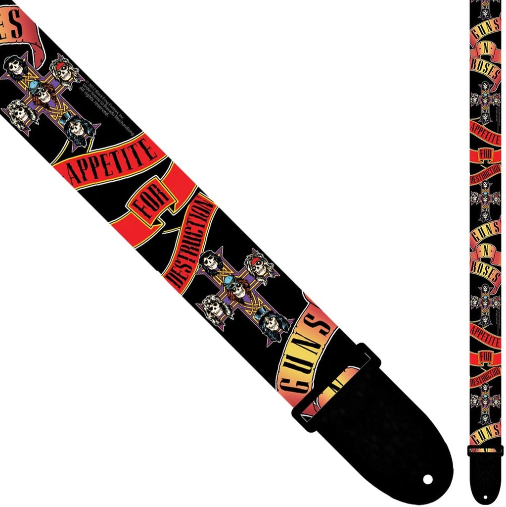 Perris Perri`s 6013 Guns And Roses Poly Strap Banner