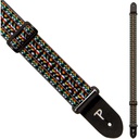 Perris 286 2 Retro Hootenanny Poly Guitar Strap Multi Colour