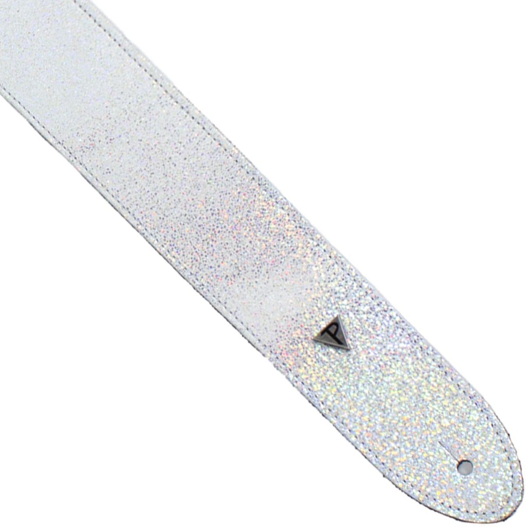 Perris 7639 2 Holographic Pearl Leather Guitar Strap