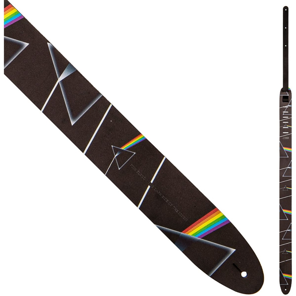 Perris 11000 2.5 Pink Floyd The Dark Side Of The Moon Leather Guitar Strap