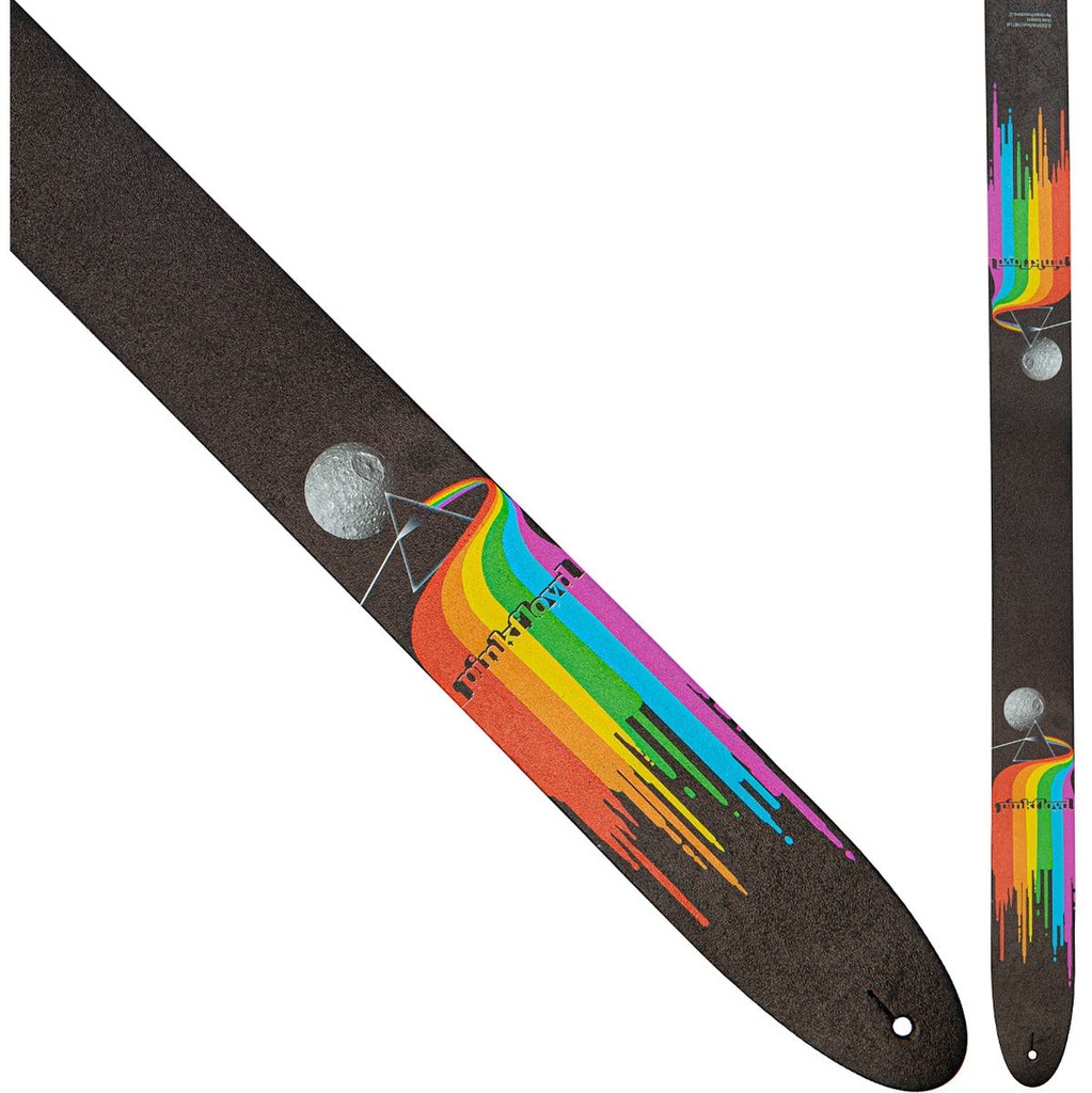 Perris 11058 Pink Floyd Dark Side Prism Leather Guitar Strap