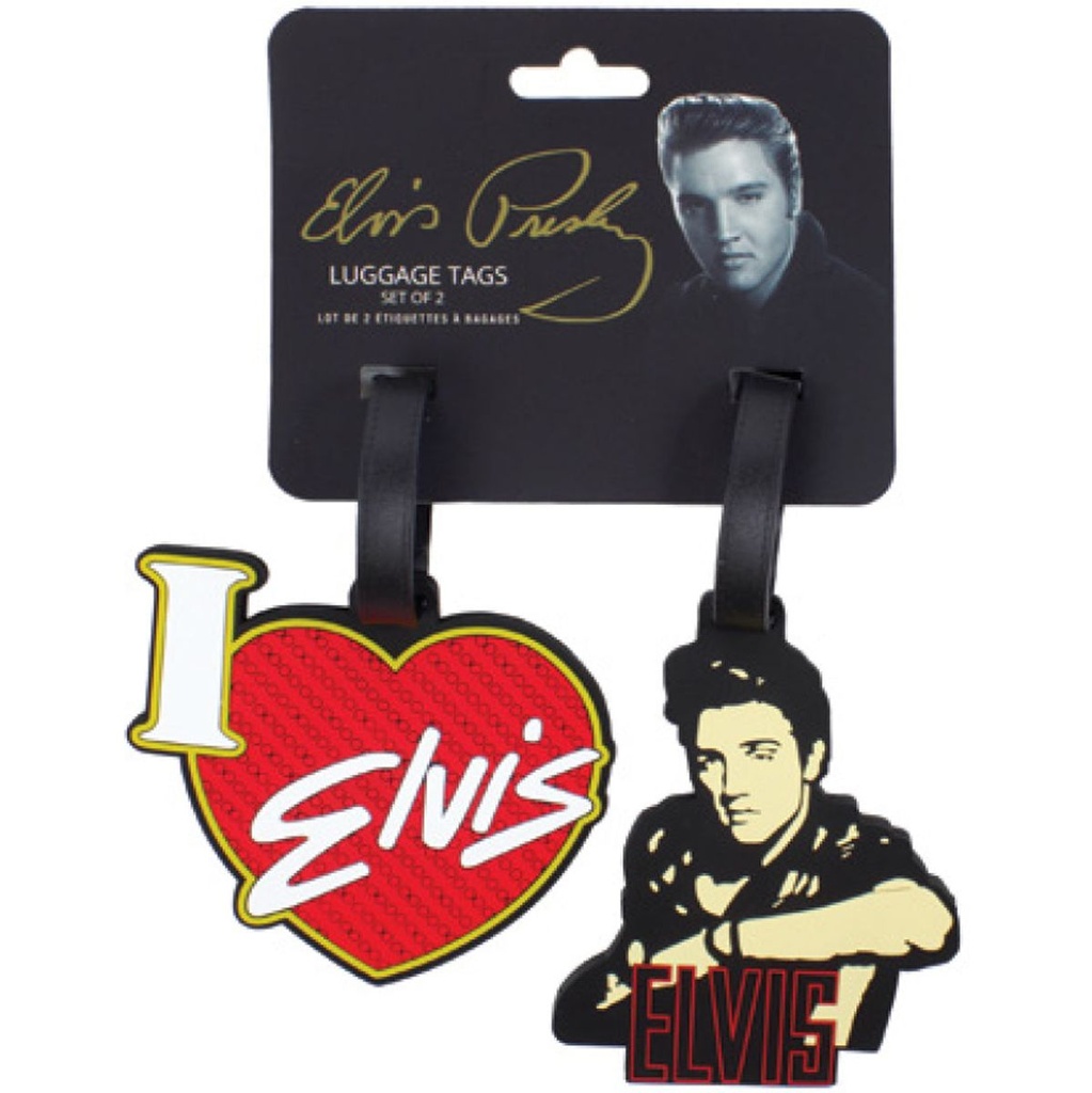 Perris Elvis Luggage Tag