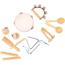 PP Musical Instrument Wooden Percussion Set