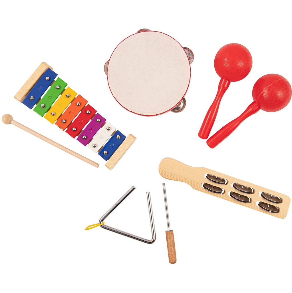 PP Musical Instrument Percussion Set w/ Carry Bag