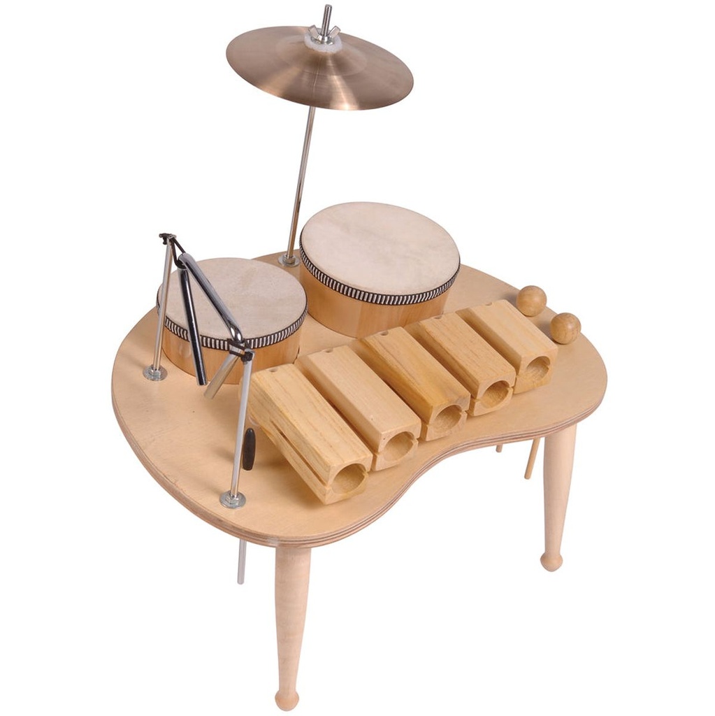 PP Wood Block Table Music