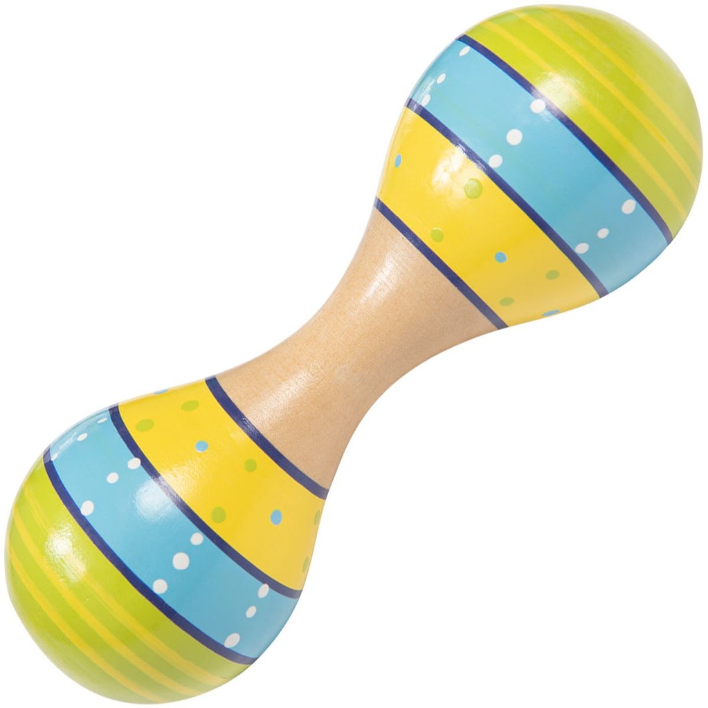 PP Early Years Double Headed Maracas - Greenblue