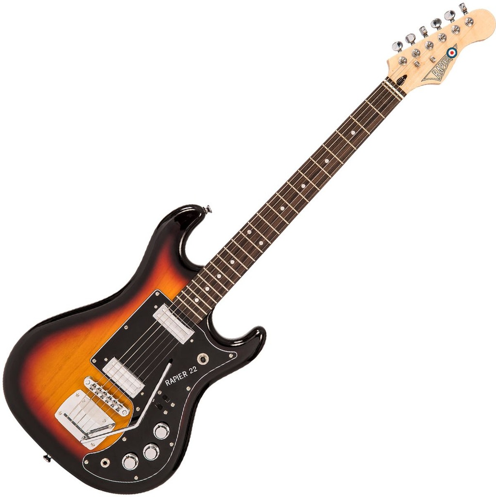 Rapier 22 Electric Guitar - 3 Tone Sunburst