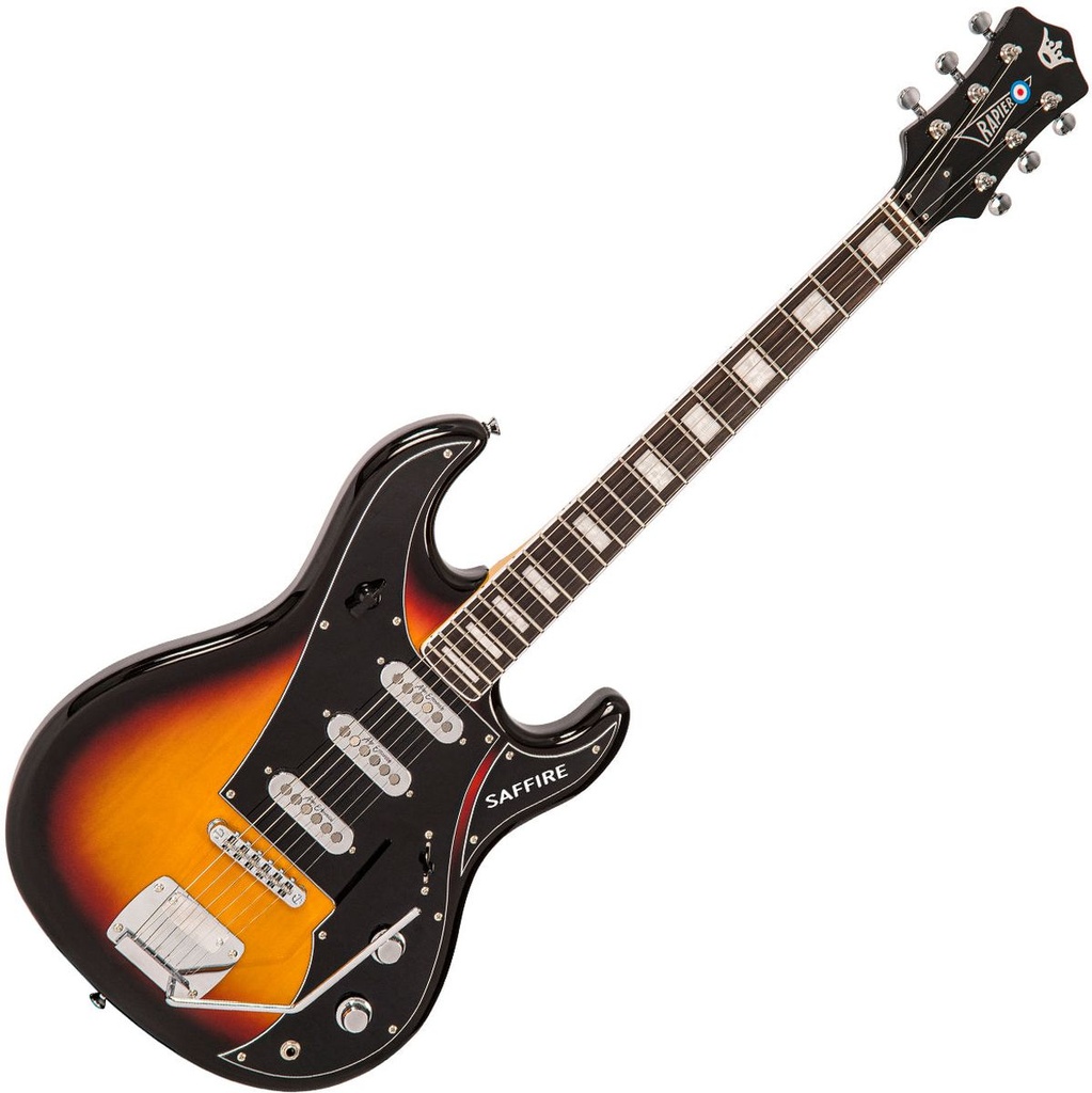 Rapier Saffire 6 Electric Guitar - 3 Tone Sunburst