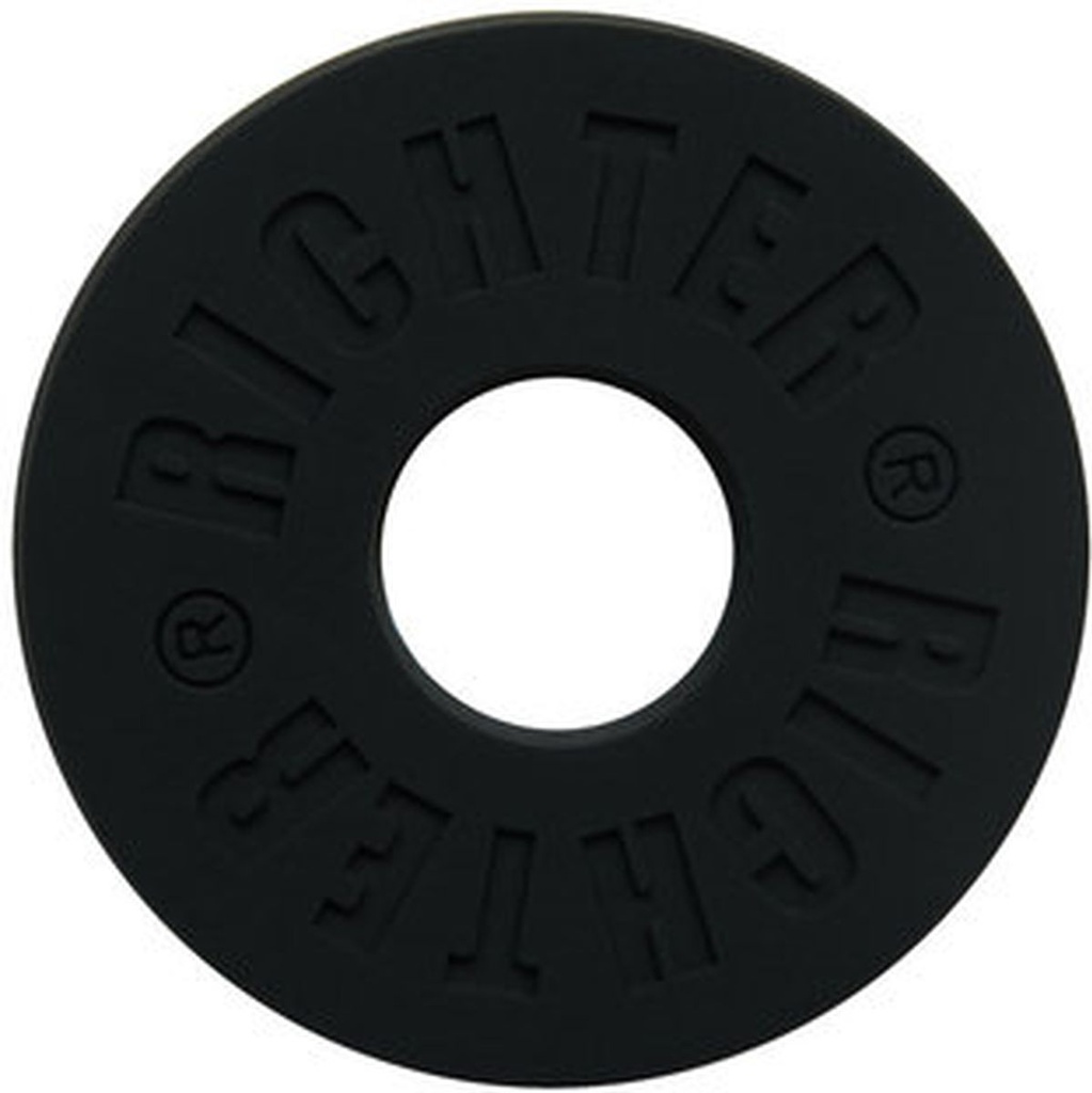 Richter Strap Securing Stops Set Of 4 2 Black + 2 Olive Green Rubber