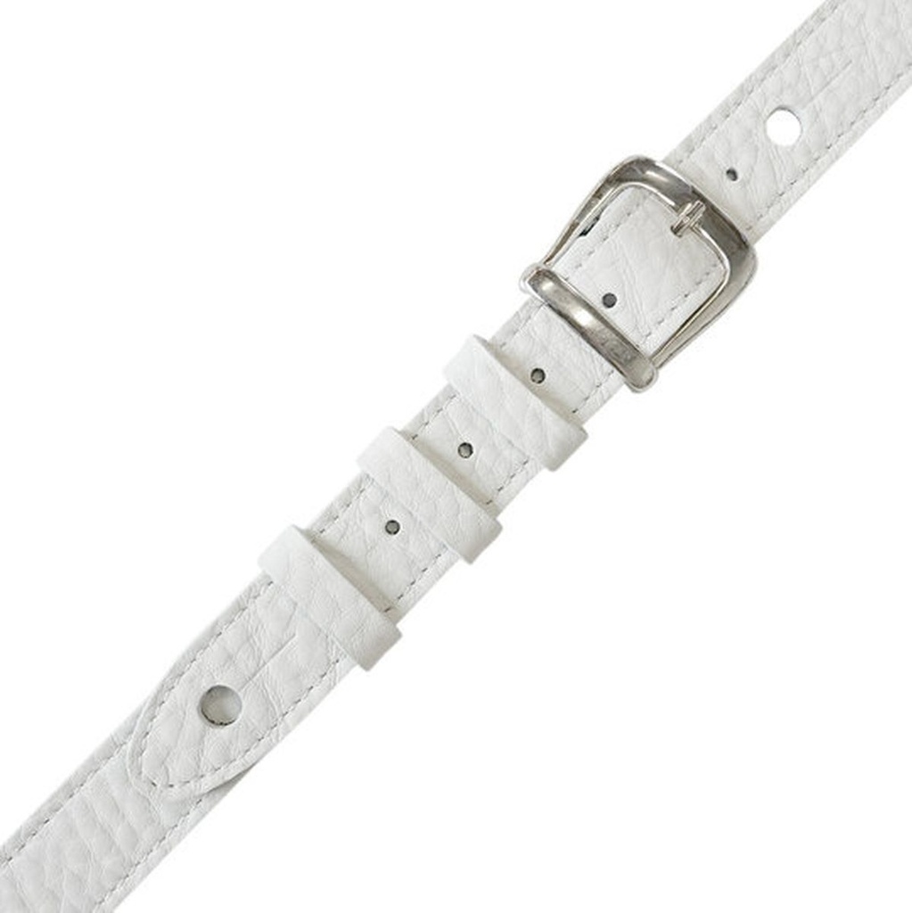 Richter Luxury Guitar Strap Beluga White