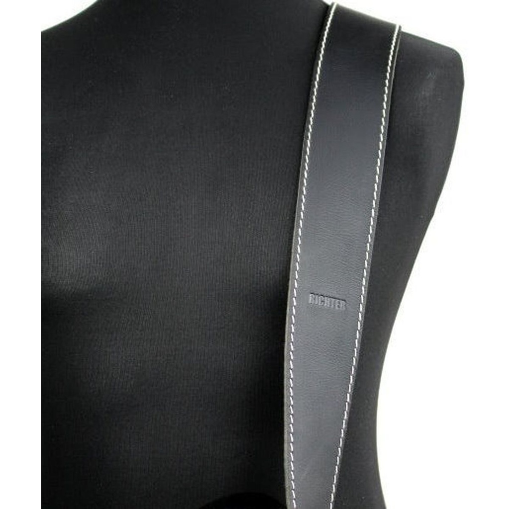 Richter Raw II Contour Guitar Strap Torro Black