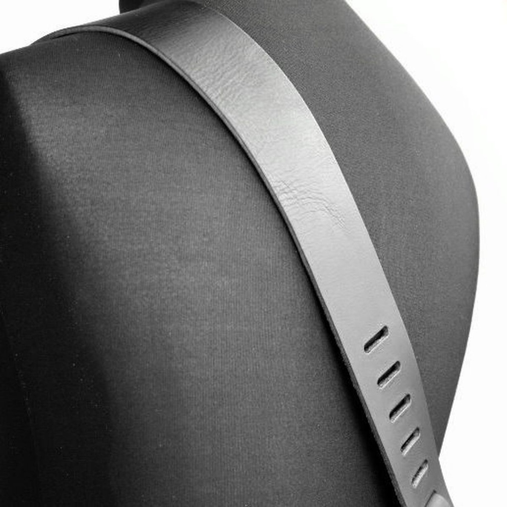 Richter Raw II Punch Guitar Strap Black