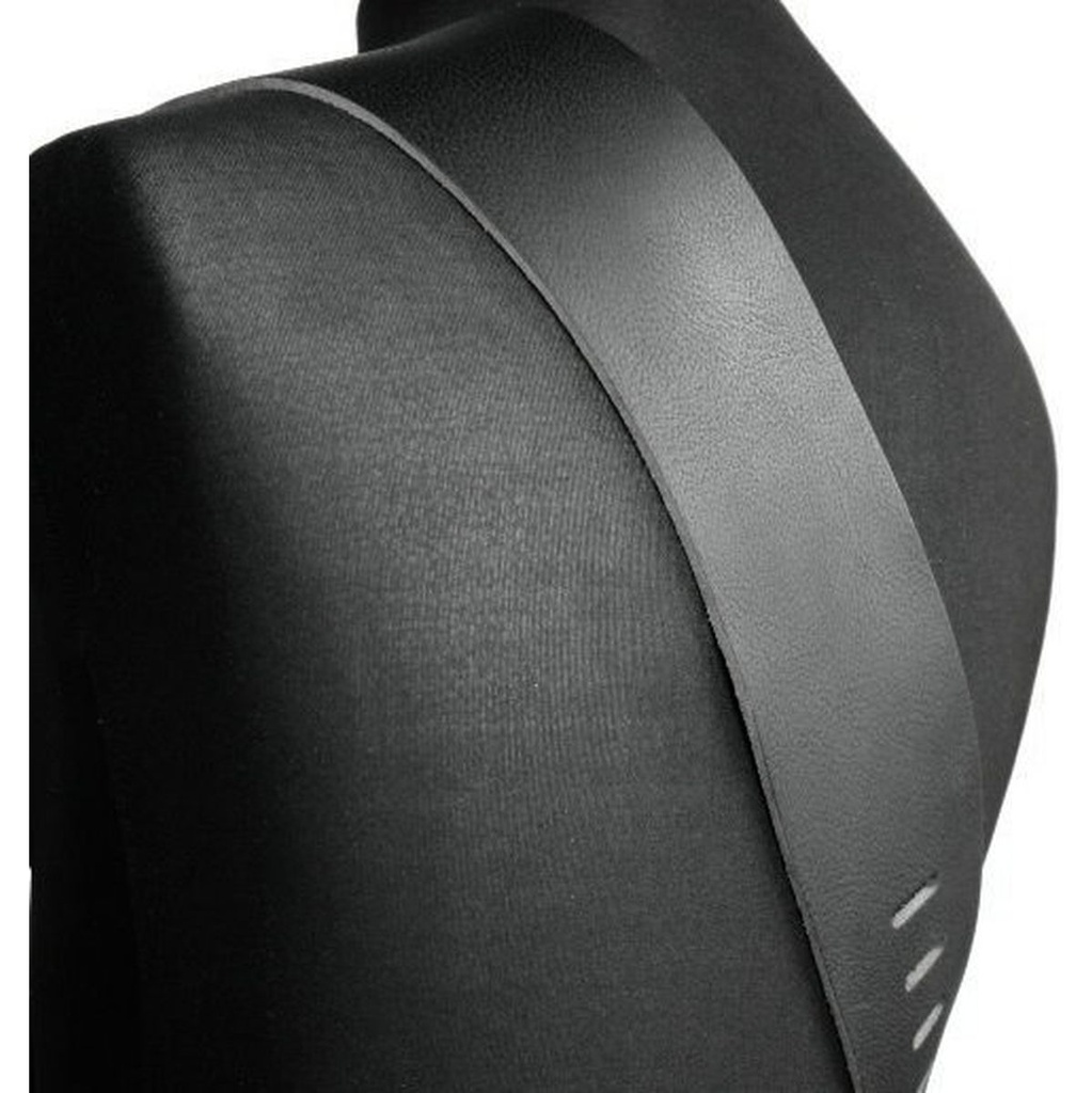 Richter Raw III Punch Guitar Strap Black