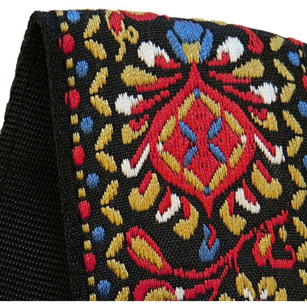 Richter Retro Guitar Strap Red