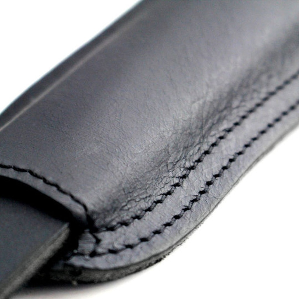 Richter Slim Deluxe Guitar Strap Buffalo Black